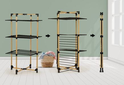 zložljivo stojalo za sušenje perila