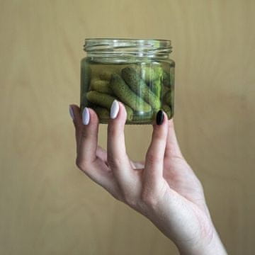 shumee Kozarci za vlaganje s pokrovi, 6 kosov, 330 ml
