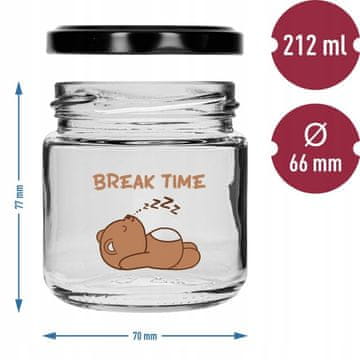 Browin Kozarci za juho in jogurt s pokrovi za otroke, 6 kosov, 212 ml