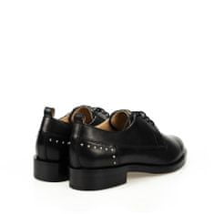 Geox Čevlji elegantni čevlji črna 37 EU Brogue