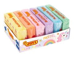 JOVI plastelin PASTEL 6x50g (6 pastelov)