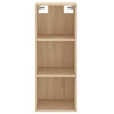Vidaxl Visoka omara sonoma hrast 34,5x34x180 cm inženirski les