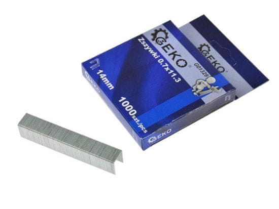GEKO 1000x Nadomestne sponke za sponkač 14mm