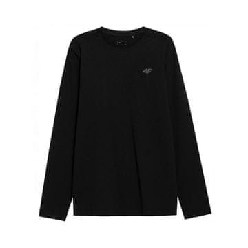 4F Majice črna SS23TLONM078