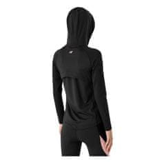 4F Športni pulover črna 168 - 171 cm/M H4Z21BLDF01220S