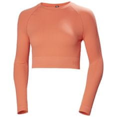 Helly Hansen Majice oranžna S Allure Seamless Crop Ls Top