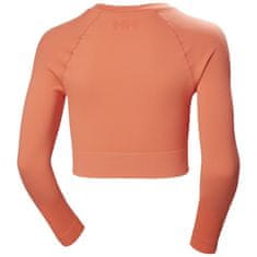 Helly Hansen Majice oranžna S Allure Seamless Crop Ls Top