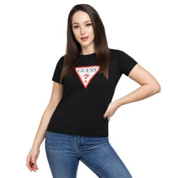 Guess Majice črna L W1YI1BI3Z14JBLK