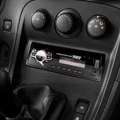 Dexxer 1DIN 12V LCD avtoradio USB Bluetooth AUX + daljinec