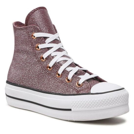 Converse store rosse bordo