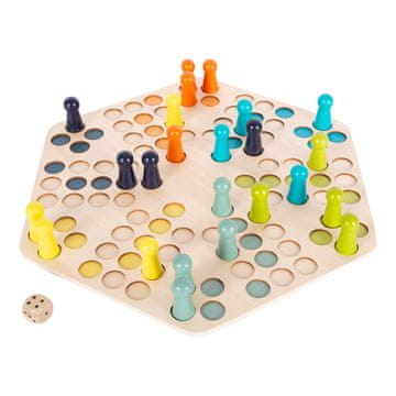 Small foot Wooden Man, Don't Be Angry za 6 igralcev