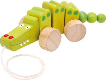 Small foot majhna noga Leseni vlečni krokodil