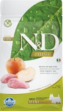 N&D PRIME DOG Adult Mini Boar & Apple 800g