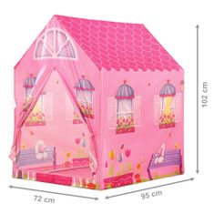 IPLAY roza šotor za otroke