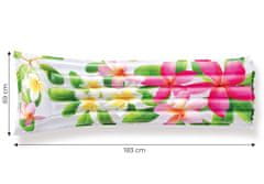 Greatstore Napihljiva plavalna vzmetnica - Flowers 59720 INTEX