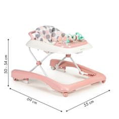 Greatstore Izobraževalni otroški voziček 2v1 ECOTOYS