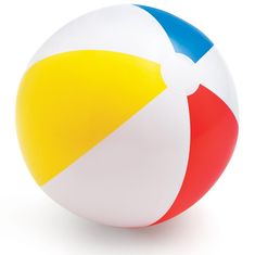 Greatstore Napihljiva pisana žoga za plažo 51 cm