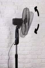 Greatstore Talni ventilator z daljinskim upravljalnikom z nastavljivimi časi 45W