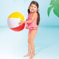 Greatstore Napihljiva pisana žoga za plažo 51 cm