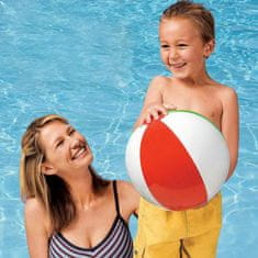 Greatstore Napihljiva pisana žoga za plažo 51 cm