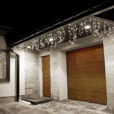 Icicles zunanje zavese dekorativne luči 500 LED luči 19m