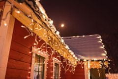 Greatstore Icicles zunanje zavese dekorativne luči 500 LED luči 19m