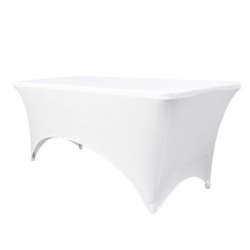 Greatstore Namizni prt za gostinske mize 180cm bela