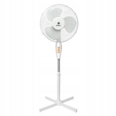 Greatstore Talni ventilator z nastavljivimi časi 45W - bela