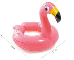 Greatstore Napihljivo plavalno kolo - flamingo 59220 INTEX