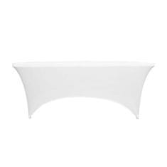 Greatstore Namizni prt za gostinske mize 180cm bela