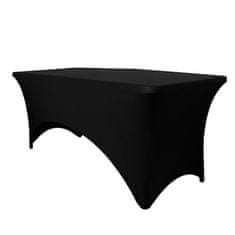 Greatstore Namizni prt za gostinske mize 180cm črna
