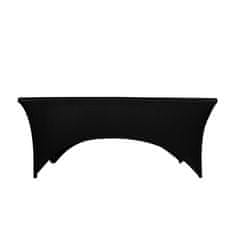 Greatstore Namizni prt za gostinske mize 180cm črna
