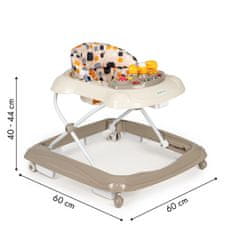 Greatstore Učna hodulja - Basic Beige Ecotoys