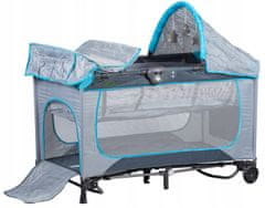 Greatstore Gugalna posteljica z zibelko - Premium 625A