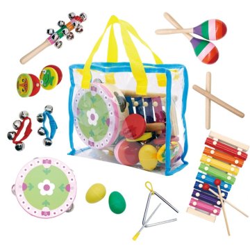 Greatstore Glasbeni set 14 instrumentov + torba Ecotoys