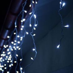 Zunanje okrasne luči Icicles 500 LED luči 19m zavesa