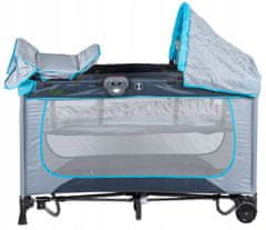 Greatstore Gugalna posteljica z zibelko - Premium 625A