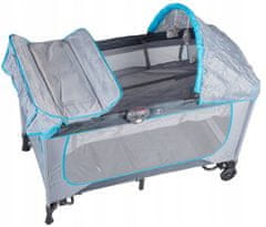 Greatstore Gugalna posteljica z zibelko - Premium 625A
