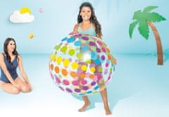 Greatstore Napihljiva žoga za plažo velika jumbo 107cm INTEX 59065