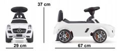 Greatstore Voziček Mercedes SLS