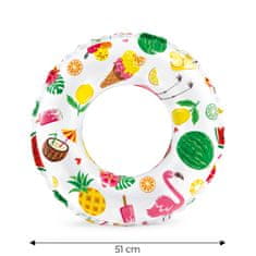 Greatstore Otroški napihljiv plavalni obroč 51cm Party INTEX