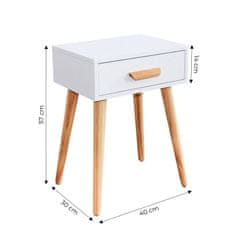 Greatstore Nočna omarica Sodobna mizica za kavo
