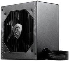 MSI napajalnik MAG A650BN/ 650W/ ATX/ akt. PFC/ 5 let skupne garancije/ 120mm ventilator/ 80PLUS Bronze