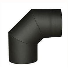 CZ Dimno koleno 160mm/90d.t.1,5mm BLACK