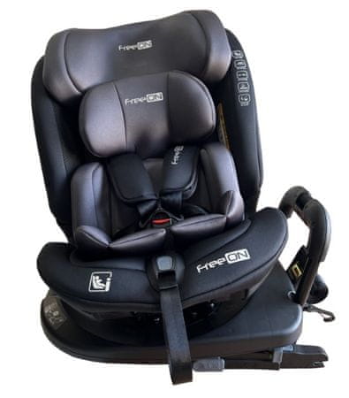 FreeOn Epic i-Size avtosedež, 40-150 cm, črno/siv