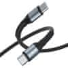 En-TRON A49 polnilni kabel, USB-C na USB-C, PD100W, črn (A49 USB-C)