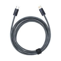 BASEUS Kabel za iPhone USB-C - Lightning Power Delivery 20W 2m - siv