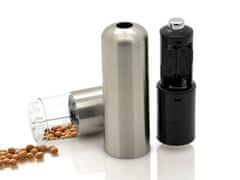 Verkgroup Brezžični inox LED električni mlinček za poper in sol
