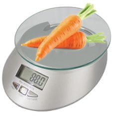 Verkgroup Steklena LCD kuhinjska tehtnica 1g do 5kg