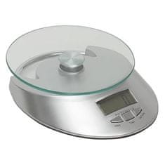 Verkgroup Steklena LCD kuhinjska tehtnica 1g do 5kg